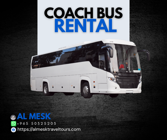 Exploring Kuwait with Al Mesk Travel And Tours Premium Bus Rental Services