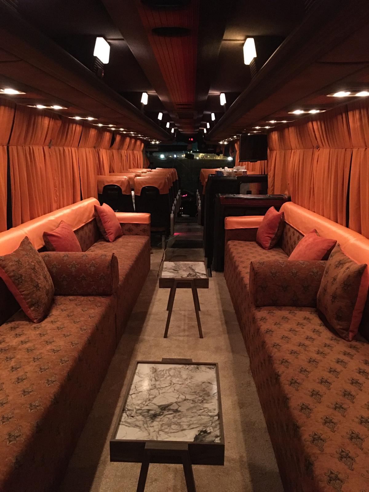 VIP Bus with Lounge